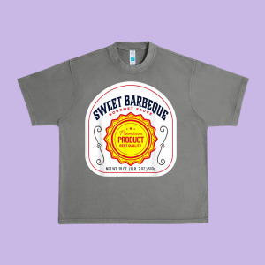 Barbeque Sauce Diy Costume Matching Couples Groups Halloween Urban Heavy Tee Designed By Minhpixels