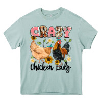 Arona crazy chicken lady Heavy Core Tee - Artiststas