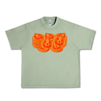 Oil Green halloween pumpkin cookies t shirt Urban Heavy Tee - minhPixels