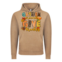 Vintage Coffee gather around and give thanks Vintage Hoodie - CowGirlArtShop