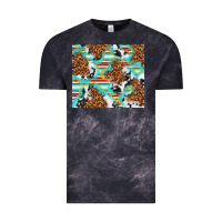Cloud Black serape cowhide and leopard with glitter Vintage Tee - TumblerDesignByShophia