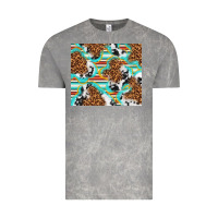 Cloud Rock serape cowhide and leopard with glitter Vintage Tee - TumblerDesignByShophia
