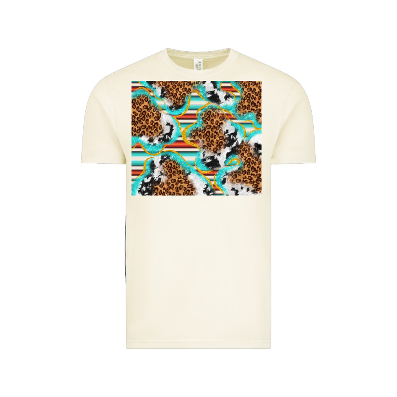 Serape Cowhide And Leopard With Glitter Vintage Tee by TumblerDesignByShophia | Teevron