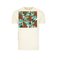 Vintage Arctic serape cowhide and leopard with glitter Vintage Tee - TumblerDesignByShophia