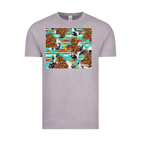 Vintage Zinc serape cowhide and leopard with glitter Vintage Tee - TumblerDesignByShophia
