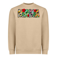 Mushroom floral animal print mama Heavyweight Sweatshirt - CowhideDigitalArt