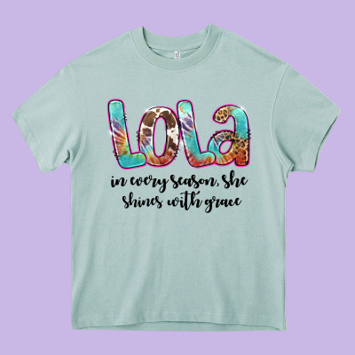 Lola Heavy Core Tee Designed By Artiststas