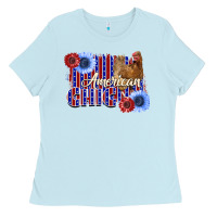 Baby Blue American Chicken Ladies Tee - Bettercallsaul