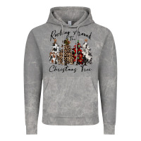 Cloud Rock rocking around the christmas tree Vintage Hoodie - CowGirlArtShop