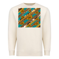 Sandshell leopard cowhide  leather sunflowers Premium Sweatshirt - Artiststas