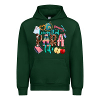 Forest Green living that  para  life Urban Hoodie - AdoDesignShop