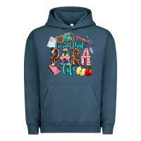Pigment Midnight Navy living that  para  life Urban Hoodie - AdoDesignShop