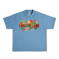 Pebble Blue cinco de mayo custodian Urban Heavy Tee - CowGirlArtShop