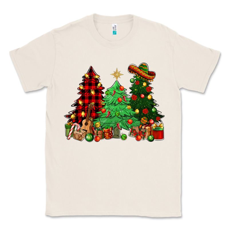 Mexican Christmas Trees Classic Tee by NancyCooperArtShop | Teevron