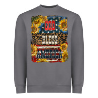 Storm Western God Bless America 4th of July Heavyweight Sweatshirt - LillyAllenDesigns