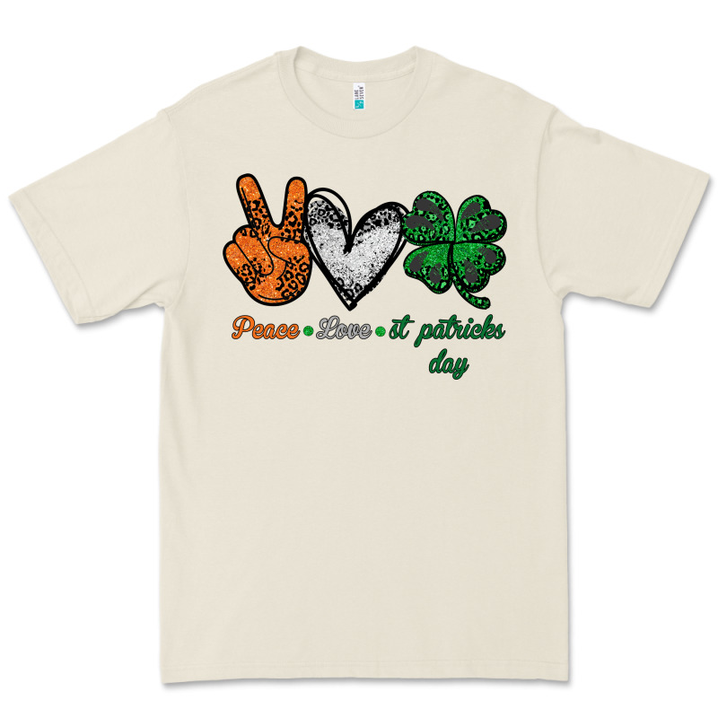 Peace Love St Patrick's Day Premium Tee by Bettercallsaul | Teevron