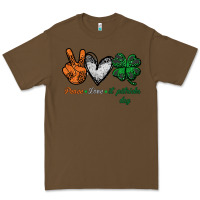 Cacao peace love st patrick's day Premium Tee - Bettercallsaul