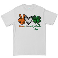 Dove Grey peace love st patrick's day Premium Tee - Bettercallsaul