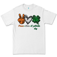 White peace love st patrick's day Premium Tee - Bettercallsaul