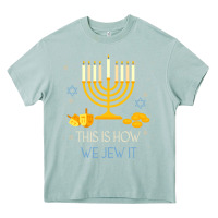 Arona this is how we jew it funny jewish ugly hanukkah christmas Heavy Core Tee - minhPixels