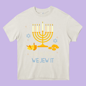 This Is How We Jew It Funny Jewish Ugly Hanukkah Christmas Heavy Core Tee Designed By Minhpixels
