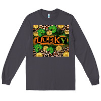Smoke St. Patricks Day lucky Long Sleeve Tee - CowGirlArtShop