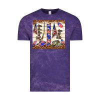 Cloud Purple happy memorial day Vintage Tee - TumblerDesignByShophia
