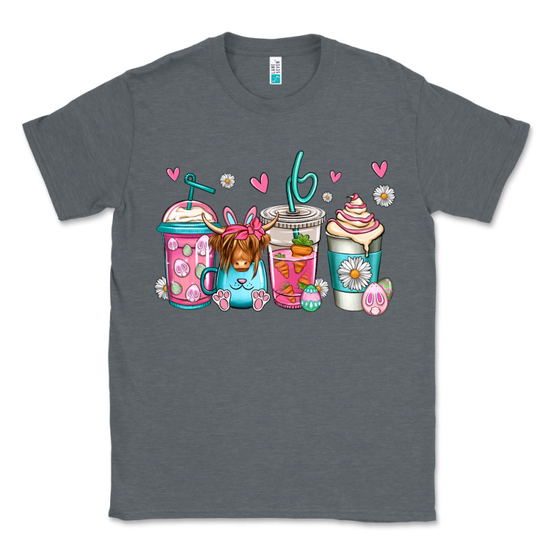 Easter Longhaired Cow Coffee Cups Classic Tee by Jasminsmagicworld | Teevron