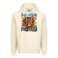 Tofu just a little moody 4th of july long haired cow Premium Hoodie - Jasminsmagicworld