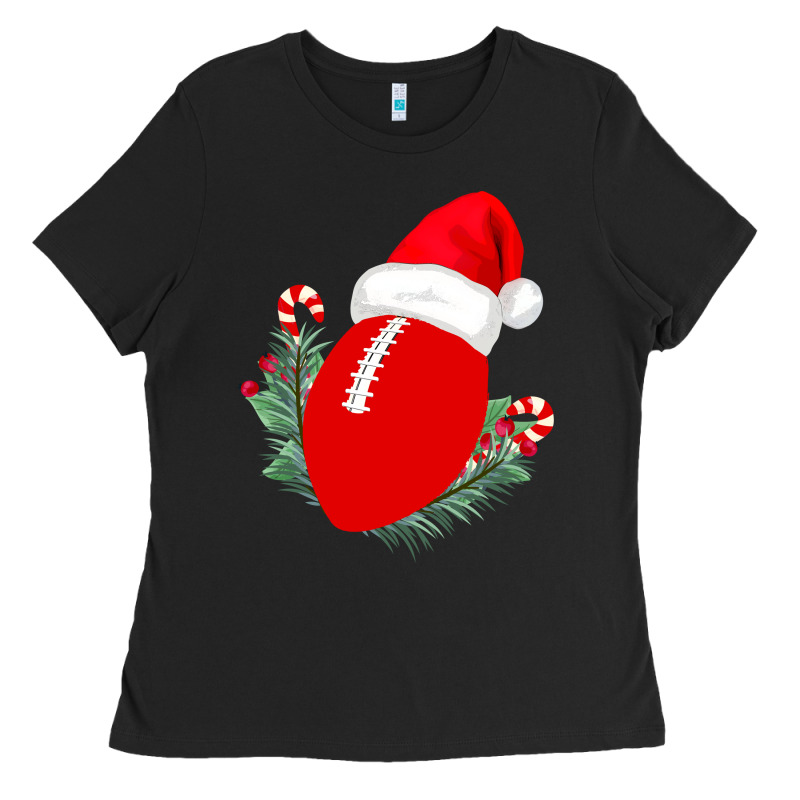 Christmas Football Ladies Tee by Bettercallsaul | Teevron