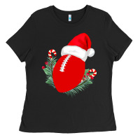 Black Christmas Football Ladies Tee - Bettercallsaul