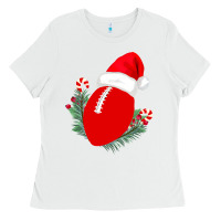 White Christmas Football Ladies Tee - Bettercallsaul
