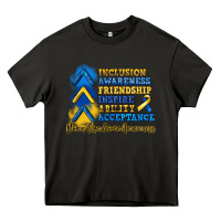 Asphalt down syndrome awareness Heavy Core Tee - Artiststas