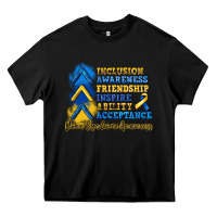 Black down syndrome awareness Heavy Core Tee - Artiststas