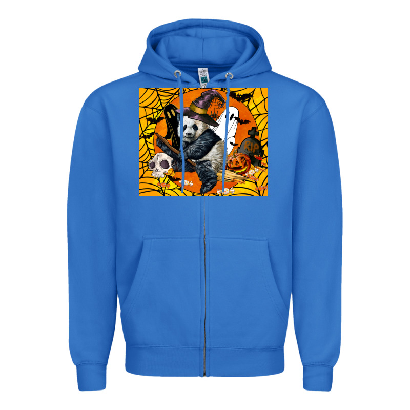 Panda Halloween Zipper Hoodie by LillyAllenDesigns | Teevron