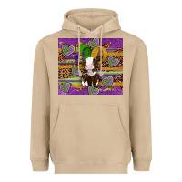 Mushroom mardi gras cow Heavyweight Hoodie - Artiststas