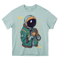Arona astronaut space travel retro aesthetic streetwear t shirt Heavy Core Tee - minhPixels