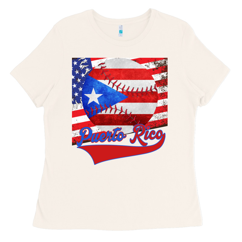 Puerto Rico Baseball Ladies Tee by Bettercallsaul | Teevron