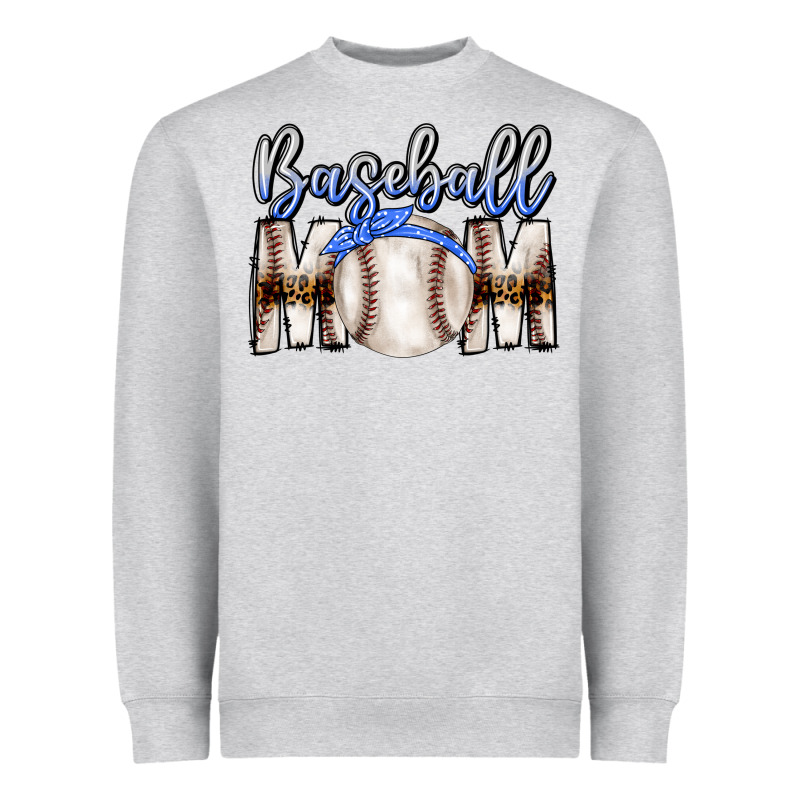 Baseball Mom Heavyweight Sweatshirt by CowhideDigitalArt | Teevron