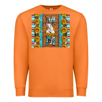 Carrot goat family mom sunflowers serape leopard cowhide tumbler Premium Sweatshirt - Artiststas