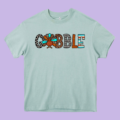 Gobble Heavy Core Tee Designed By Jahusdesignshop