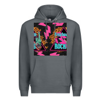Rock freedom rocks seamless pattern Premium Hoodie - BundleAndBundleShop