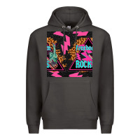 Smoke freedom rocks seamless pattern Premium Hoodie - BundleAndBundleShop