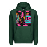 Sports Green freedom rocks seamless pattern Premium Hoodie - BundleAndBundleShop