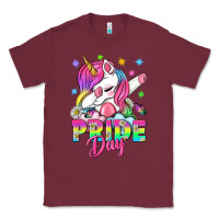 Burgundy Pride Day LGBTQ+ Classic Tee - NancyCooperArtShop