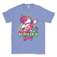Colony Blue Pride Day LGBTQ+ Classic Tee - NancyCooperArtShop