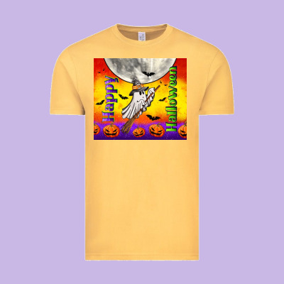 Happy Halloween Vintage Tee Designed By Tumblerdesignbyshophia