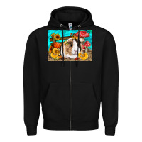 Black Guinea Pig Kid's Zipper Hoodie - LillyAllenDesigns