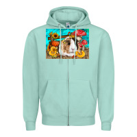 Guinea Pig Kid's Zipper Hoodie | Teevron