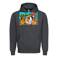 Smoke Guinea Pig Kid's Zipper Hoodie - LillyAllenDesigns